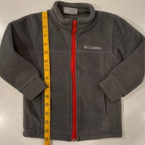 Columbia toddler boys fleece full zip size 18-24 months